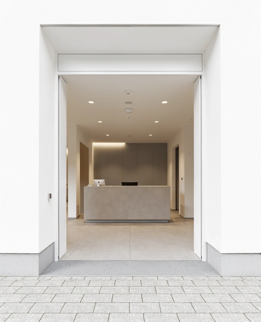 Trainingszentrum St. Gallen Eingangsbereich